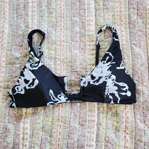 RVCA Sage floral bikini top FINAL PRICE